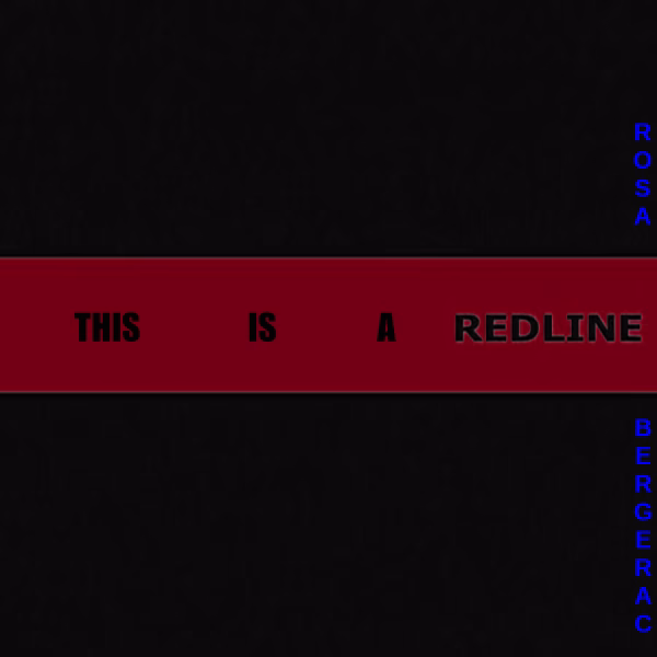 PARADISE'S REDLINE- PAINTING BY ROSA BERGERAC