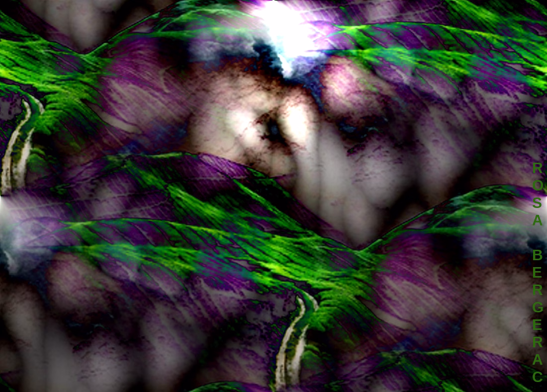 EARH WAKING UP - PAINTING BY ROSA BERGERAC