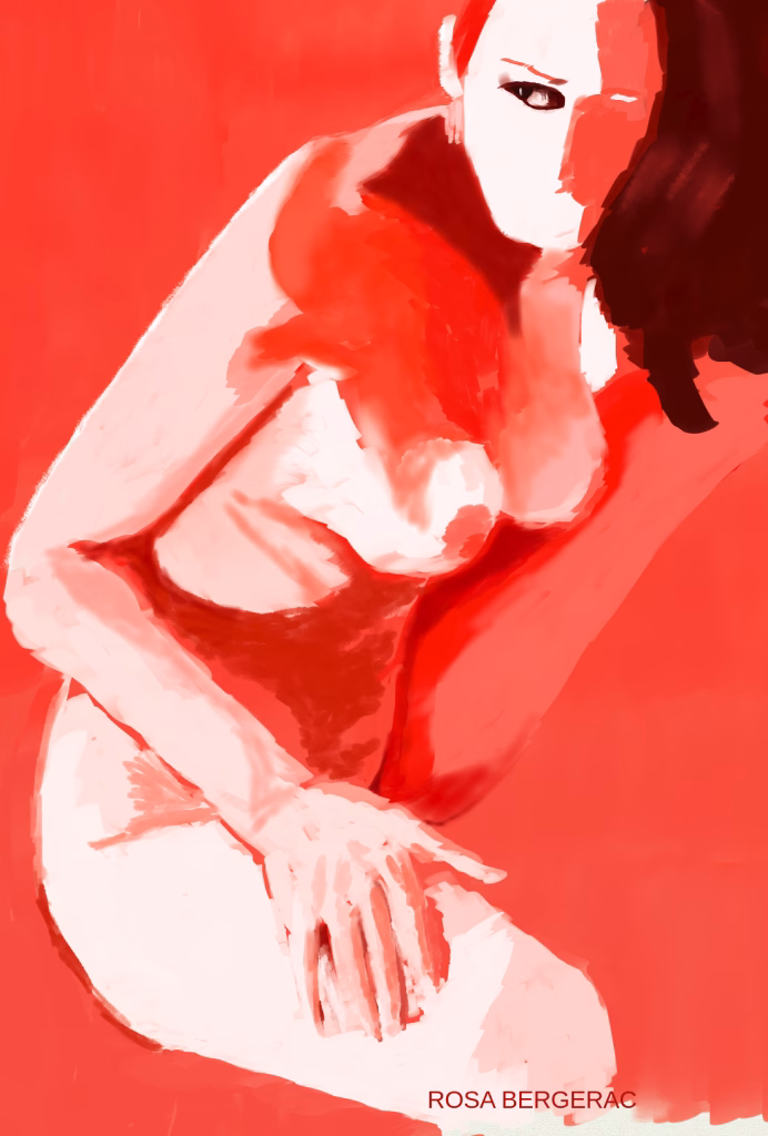 NUDE WOMAN - EXPECTATION - NUDES CATALOG BY ROSA BERGERAC