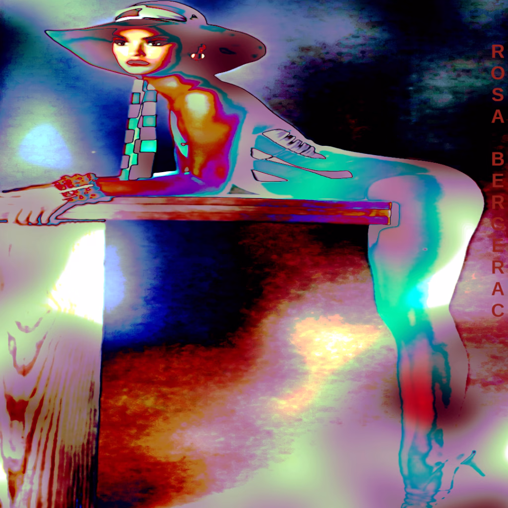 The Nudes Catalog painting titled "INFINITE LONGING" created by Rosa Bergerac,