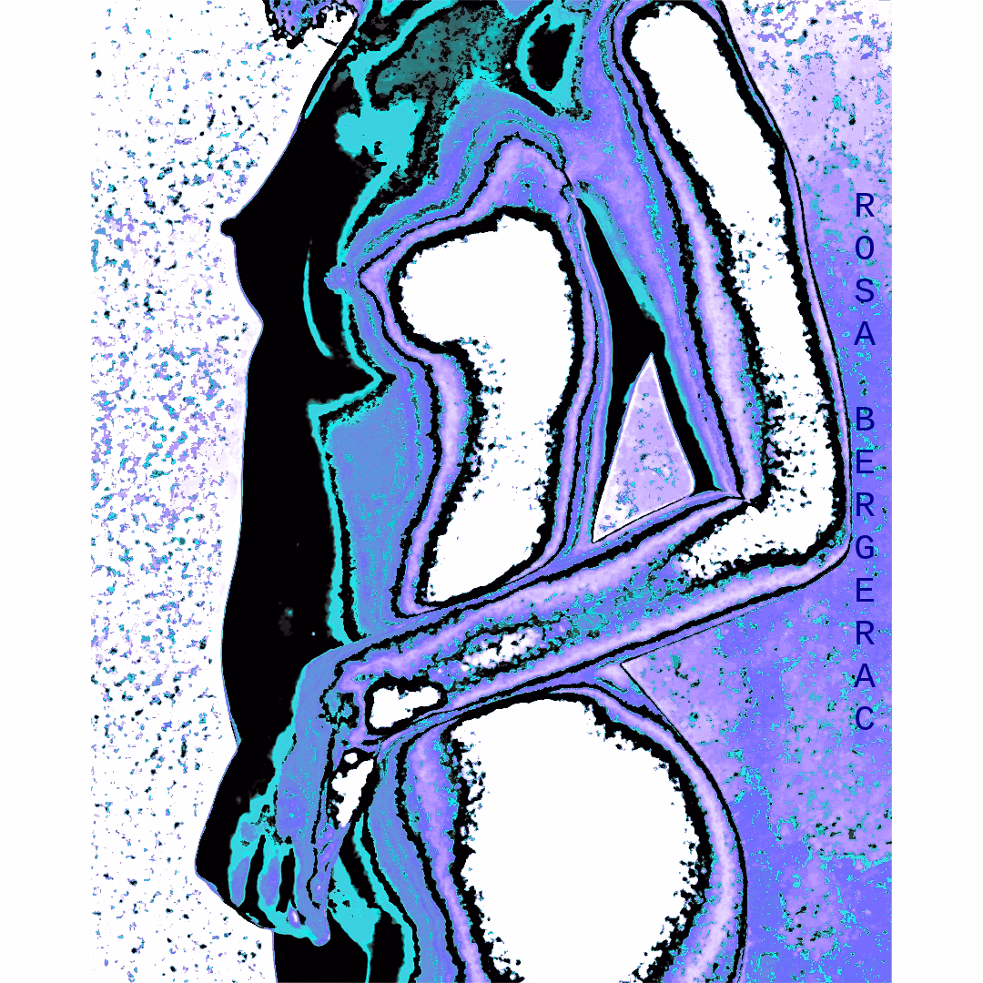 Nudes Catalog Painting: NUDE PURPLEMINT – by Rosa Bergerac